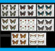 ● RWANDA 1978 RUANDA ֍ FARFALLE ● Butterflies ● Papillons ֍ Serie Completa In Quartina ● Cat ? € ● Lotto N. 2123 ● - Nuovi