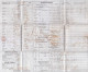 1840 - Q V Lettre Manuscrite Et Cours De La Bourse Imprimés De Londres, GB à Gênes Genova, Italie Par Beauvoisin, France - Marcofilie