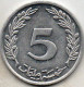 5 Millimes 1960 - Tunisia