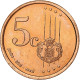 Monaco, 5 Euro Cent, Unofficial Private Coin, 2006, Cuivre Plaqué Acier, SPL+ - Privatentwürfe