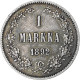 Finlande, Alexander III, Markka, 1892, Helsinki, Argent, TTB+, KM:3.2 - Finland