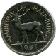 1/2 RUPEE 1987 MAURITIUS Coin #AP905.U.A - Mauritius