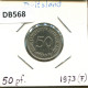 50 PFENNIG 1973 F BRD ALLEMAGNE Pièce GERMANY #DB568.F.A - 50 Pfennig