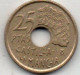 25 Pesetas 1996 - 25 Peseta