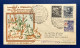 Spain España 1947, HOMENAJE A CERVANTES, QUIJOTE, SOBRE POSTAL CON MATASELLOS ESPECIAL ALCALÁ DE HENARES - Gebraucht