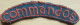 Insigne COMMANDOS, Possiblement Fusiliers Marins, Années 50 Ou 60, Locale Ou Artisanale - Marine