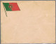 Portugal, Subscrito Com Bandeira Portuguesa - Postwaardestukken