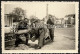 CARCANS - MONUMENT AUX MORTS - DES SOLDATS ALLEMANDS S'AMUSENT AVEC LE CANON ET UN OBUS DU MONUMENT EN 1941 - Carcans