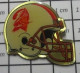 2822 Pin's Pins / Beau Et Rare / SPORTS / CASQUE DE FOOTBALL AMERICAIN EQUIPE PIRATES ? Grand Pin's - Football