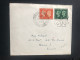 1950 GB KGVI LISE 2 Covers With Maltese Cross No. 11 And 13 See Photos - Cartas & Documentos