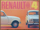 DOCUMENTS BROCHURE RENAULT 4 L - Coches