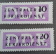 DDR : Dienstzegels 45 à 48 Und 49 - 50 : - Mint