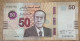 TUNISIA 50 Dinars UNC - Tunisie