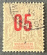 FRMG0111U - Mythology - 15 C Surcharged With 5 C Used Stamp - Madagascar - 1912 - Usati
