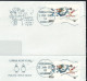 SINGAPORE 2024 GOD OF WEALTH DOUBLE,DRAGON,CHINA CHINESE NEW YEAR FESTIVAL,FOOD,CULTURE,STAR,2V COVER SET (**) - Singapur (1959-...)
