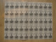 Planche De 50 Timbres AEF 2 Francs Félix EBOUE 1946 - Unused Stamps