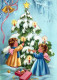 ENGEL WEIHNACHTSFERIEN Feiern & Feste Vintage Ansichtskarte Postkarte CPSM #PAH916.DE - Anges