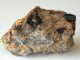 Columbite-(Fe), Grey-blue Corundum In Feldspar Matrix - Minéraux