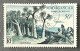 FRMGPA75U - Airmail - Local Flora - 50 F Used Stamp  - Madagascar - 1954 - Usados