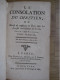 « La Consolation Du Chrétien » Abbé Roissard – Tome 1 - 1775 - 1701-1800