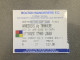 Bolton Wanderers V Tranmere Rovers 1999-00 Match Ticket - Eintrittskarten