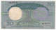 Congo 20 Francs 1962 P-4 Very Fine - República Del Congo (Congo Brazzaville)