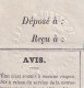 DDFF 923 -- Formule De Télégramme Ancienne - BRUGES à BXL 1871 - RARE Cachets En Relief Télégraphes Bureau De Bruxelles - Telegramas