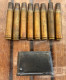 Garand 30.06 Ww2. 39-45. Un Clip De 8 Douilles 30-06 Pour Garand M1. 1942. Neutralisé. 100% Ww2. - Armi Da Collezione