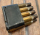 Garand 30.06 Ww2. 39-45. Un Clip De 8 Douilles 30-06 Pour Garand M1. 1942. Neutralisé. 100% Ww2. - Sammlerwaffen