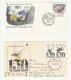 BIRDS  4 Diff Multi Stamps FDCs Australia 1970s-80s Bird Cover Fdc - Premiers Jours (FDC)