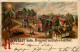 Kevelaer 1656. Original Im Kloster Daselbst - Litho - Kevelaer