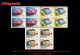 CUBA. BLOQUES DE CUATRO. 2010-08 50 ANIVERSARIO DEL ACUARIO NACIONAL. FAUNA MARINA. PECES - Unused Stamps