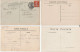Lot De 4 Cartes MILITARIA 1914 - Belles CPA - Collezioni E Lotti