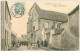 78.PORCHEVILLE.n°15916.L'EGLISE.SORTIE D'ECOLE - Porcheville