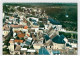 91.LA FERTE ALAIS.VUE PANORAMIQUE.L'EGLISE.EN AVION AU DESSUS DE.....CPSM - La Ferte Alais