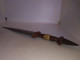 Delcampe - ANCIEN POIGNARD AFRICAIN RECOUVERT DE CUIR ECT .... - Knives/Swords