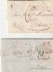 Delcampe - 1818/1924 - Petite Collection De 16 Lettres, Cartes Postales, Entiers, Enveloppes, Télégramme De MARTINIQUE  (32 Scans) - Cartas & Documentos