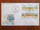 Sri Lanka Tennis Association Stamp FDC - First Day Cover 1990 - Sri Lanka (Ceilán) (1948-...)