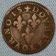 Château-Regnault • Double Tournois ND • 1605-1614 • Fr. De Bourbon-Conti • CGKL# 674 - Type 18 A1• France • [24-587] - Autres & Non Classés