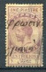 CYPRUS  - 1 Piastre Bilangual  KG V  Revenue Used - Fiscal  - Chypre - Cyprus (...-1960)