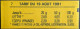 2715 C5A Conf. 7 Date 5/ 14.10.91 Carnet Fermé Briat 2.50F - Modernos : 1959-…
