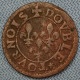 Château-Regnault • Double Tournois ND • 1605-1614 • Fr. De Bourbon-Conti • CGKL# 664 - Type 13 A1• France • [24-588] - Autres & Non Classés