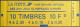 1502 Date 7/ 22.2.90 Carnet Fermé Briat 3 Valeurs - Moderne : 1959-...