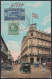1927-H-52 CUBA REPUBLICA 5c AIRMAIL REMEDIOS TO ITALY. HAVANA PLAZA HOTEL POSTCARD.  - Covers & Documents