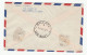 1955 Franked 9 Stamps  AUSTRALIA Airmail Ballarat To Kinston Canada Cover Bl 4 Memorial, Rotary,, Kangaroo, Etc - Lettres & Documents