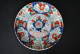 Assiette 22 Cm De Diamètre En Porcelaine Polychrome Japonaise D'Imari - Sans Marque - Japon Fin XIXè - Sonstige & Ohne Zuordnung