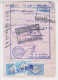 Greece Griechenland 5 Consular Fiscal Revenue Stamps, On Bulgarian Passport Page 1992, Fragment (9819) - Fiscale Zegels