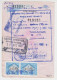 Greece Griechenland 5 Consular Fiscal Revenue Stamps, On Bulgarian Passport Page 1992, Fragment (9819) - Revenue Stamps