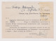 Bulgaria Bulgarien Ww2-1942 Commerce Card With Topic Stamps Bee, Beehive Honey Farm 3x30St., Domestic Used (66654) - Brieven En Documenten