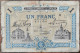 Billet 1 Franc Chambre De Commerce Limoges - 1919 - Nécessité - Série A N°77737 - Handelskammer